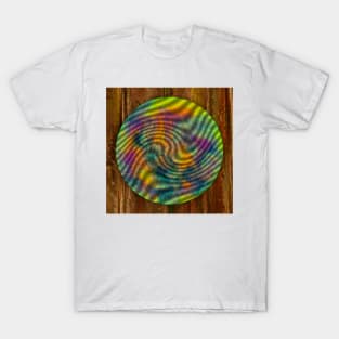 Raspberry Ripple Dichotomy Swirl T-Shirt